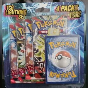 Pokemon TCG Lightning Set - Blue, Yellow, Red